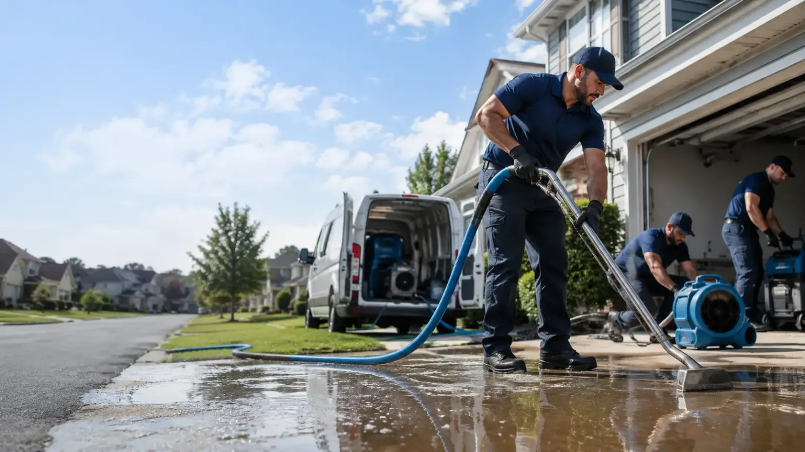 Flood Damage Restoration in Sandoval, IL